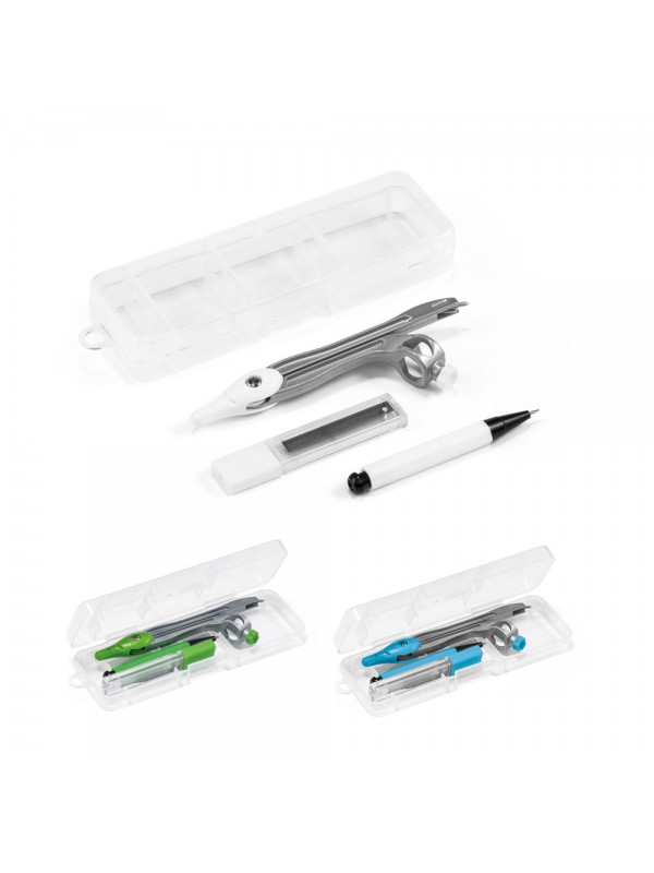 GEOM. Set scuola geometria in valigetta di PP GEOM. Set scuola geometria in valigetta di PP