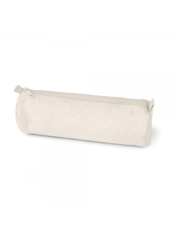 SCHOOLI. Astuccio in 100% tela di cotone (290 g/m²) dal design cilindrico con cerniera SCHOOLI. Astuccio in 100% tela di cotone (290 g/m²) dal design cilindrico con cerniera