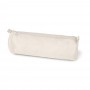 SCHOOLI. Astuccio in 100% tela di cotone (290 g/m²) dal design cilindrico con cerniera