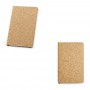 ADAMS A5. Block notes A5 in sughero con pagine avorio lisce