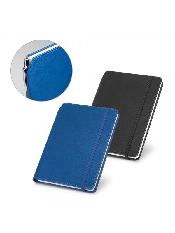 MORIAH. Block notes A5 in PU con pagine a righe, realizzato con materiale certificato FSC™ e altri materiali controllati MORIAH. Block notes A5 in PU con pagine a righe, realizzato con materiale certificato FSC™ e altri materiali controllati