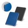 MORIAH. Block notes A5 in PU con pagine a righe, realizzato con materiale certificato FSC™ e altri materiali controllati