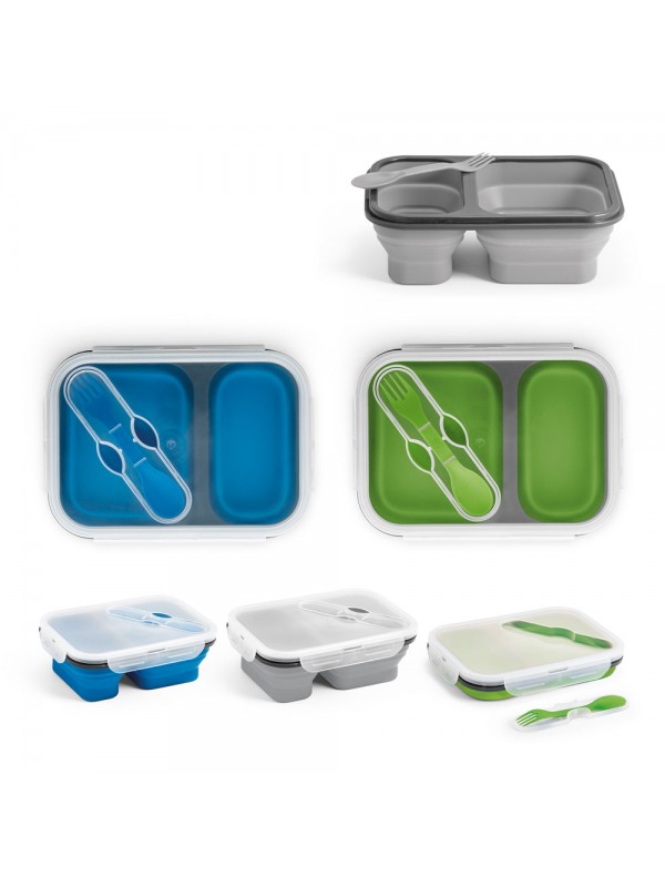 DILL. Porta pranzo. Contenitore ermetico in silicone e PP (480 e 760 mL) DILL. Porta pranzo. Contenitore ermetico in silicone e PP (480 e 760 mL)