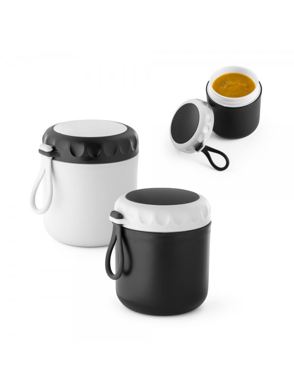 SAMOURA. Contenitore termico con doppio corpo in PP da 380ml SAMOURA. Contenitore termico con doppio corpo in PP da 380ml