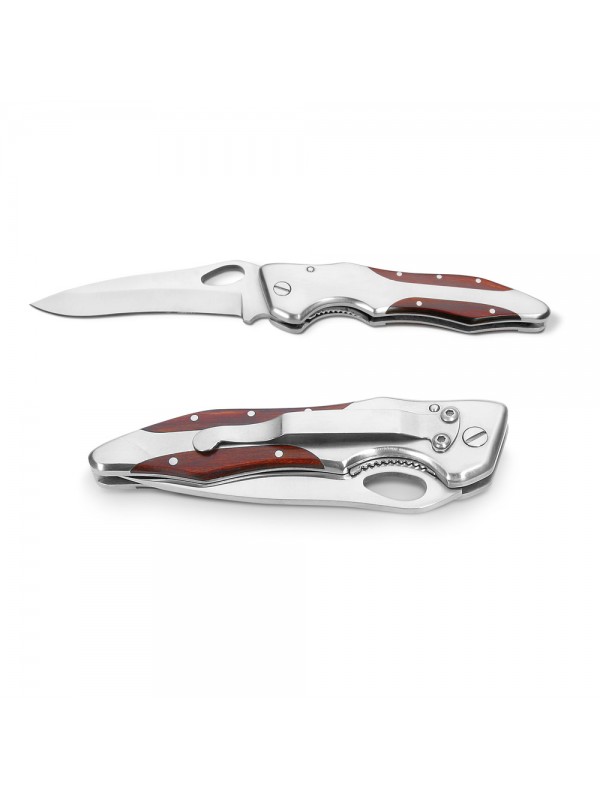 LAWRENCE. Coltello tascabile in acciaio inox e legno LAWRENCE. Coltello tascabile in acciaio inox e legno