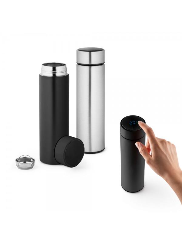 ROSSI. Borraccia termica in acciaio inox 470 mL