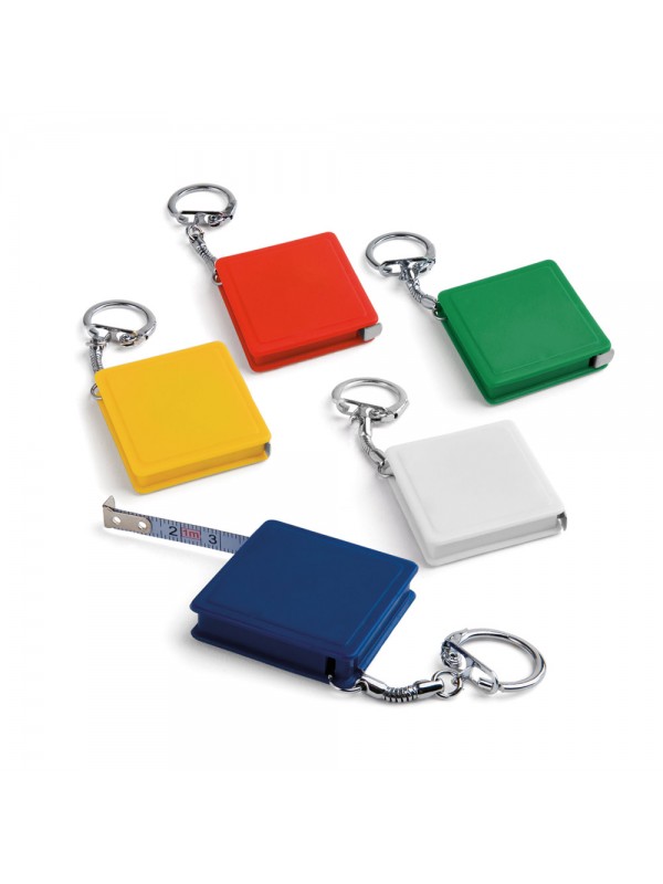 ASHLEY. Portachiavi con metro estensibile