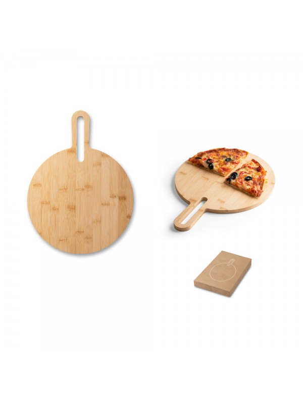 CARAWAY ROUND. Tagliere rotondo in bambù