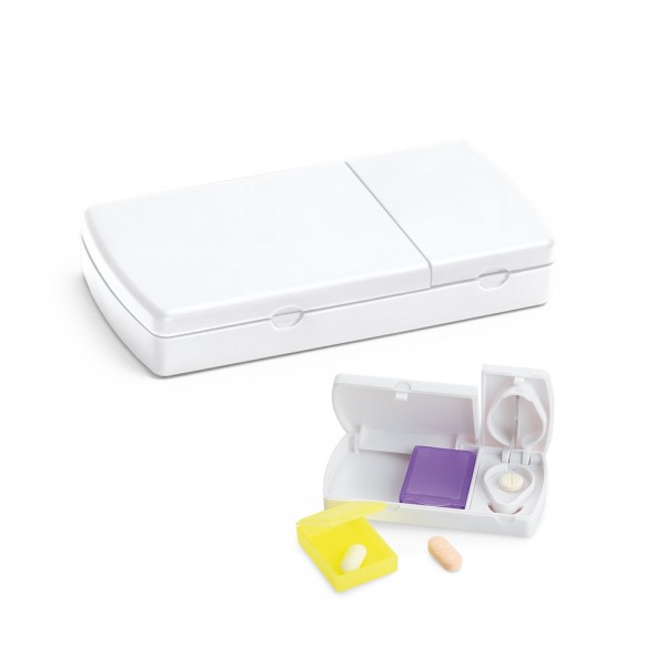 NERO. Scatola per tablet con 2 divisori
