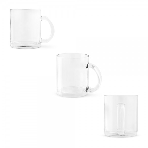 CARMO. Tazza in vetro per sublimazione 350 mL