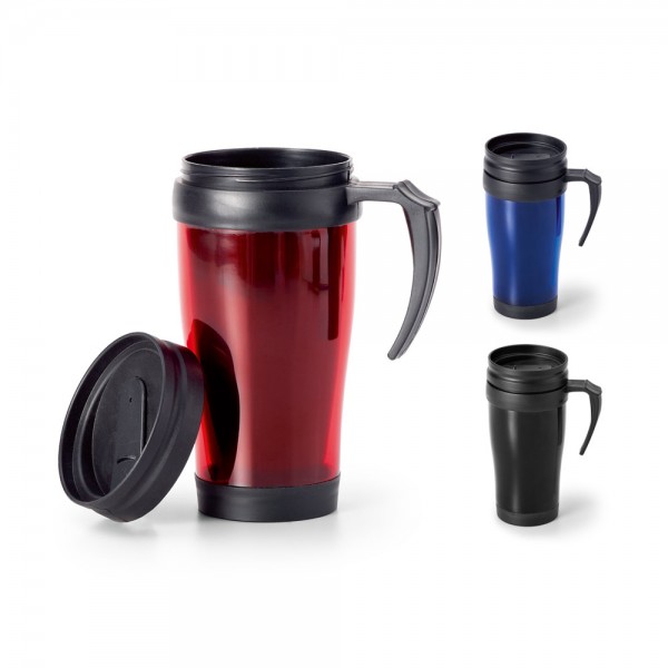 LIVE. Tazza da viaggio in PP 420 mL - Nero