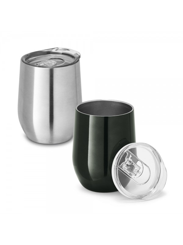 RONDE. Bicchiere da viaggio da in acciaio inox 400 mL RONDE. Bicchiere da viaggio da in acciaio inox 400 mL