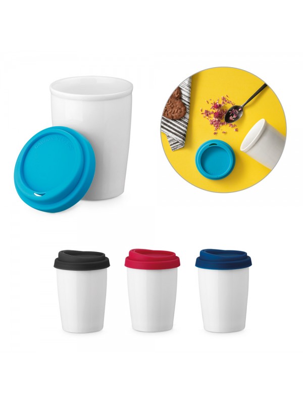 DUWAL. Bicchiere da viaggio da 220 mL - Nero DUWAL. Bicchiere da viaggio da 220 mL - Nero