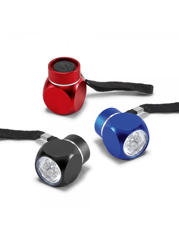 LOUIS. Torcia in alluminio con 6 LED