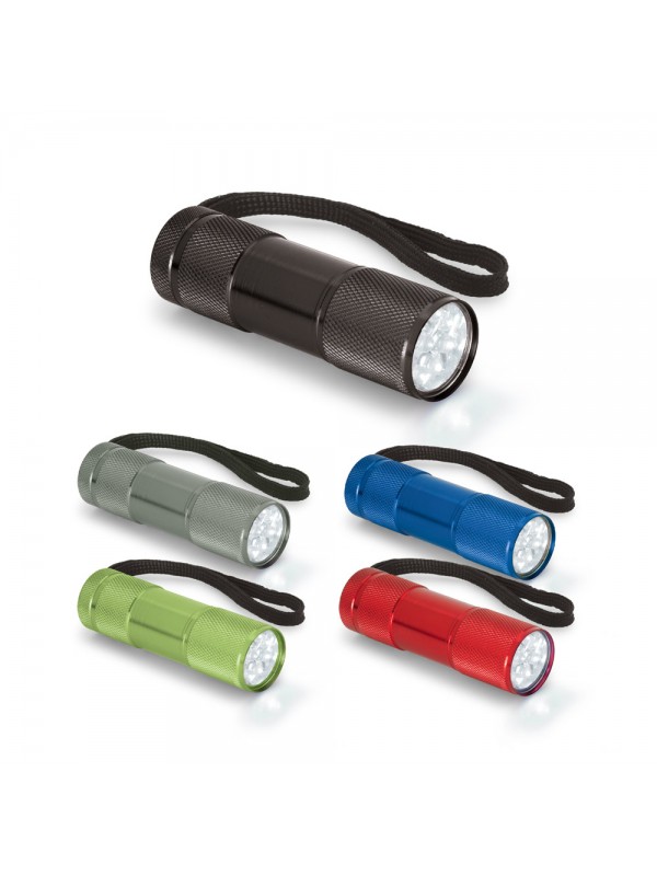 FLASHY. Torcia in alluminio con 9 LED FLASHY. Torcia in alluminio con 9 LED