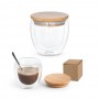 ECUADOR M. Bicchiere da viaggio in vetro borosilicato 250 mL