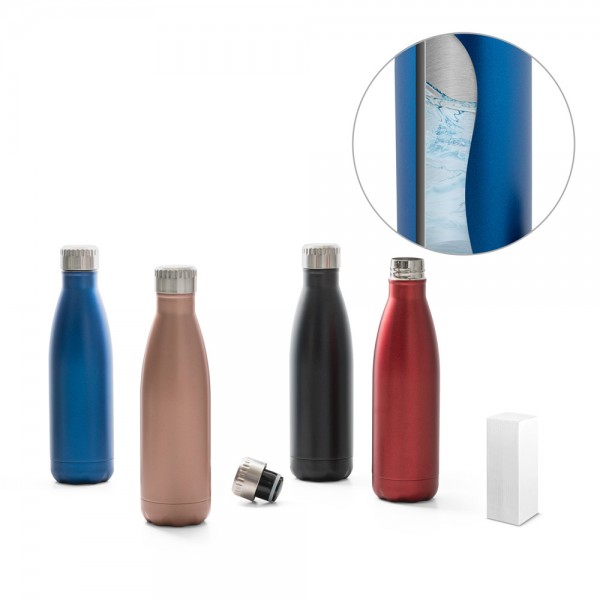 SHOW SATIN. Borraccia in acciao inox 500ml
