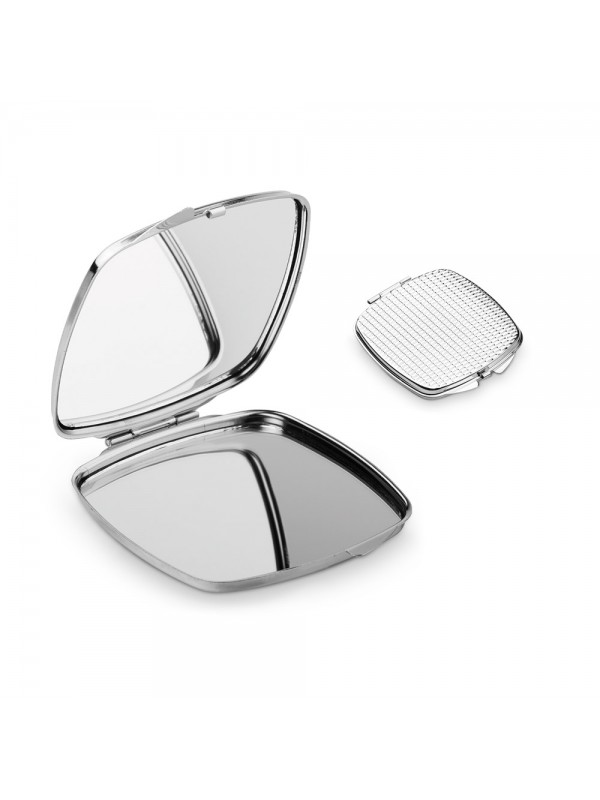SHIMMER. Doppio specchio da borsetta in metallo SHIMMER. Doppio specchio da borsetta in metallo