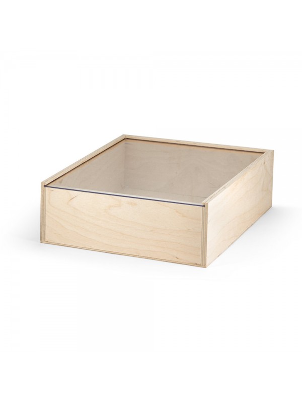BOXIE CLEAR L. Scatola di legno L BOXIE CLEAR L. Scatola di legno L