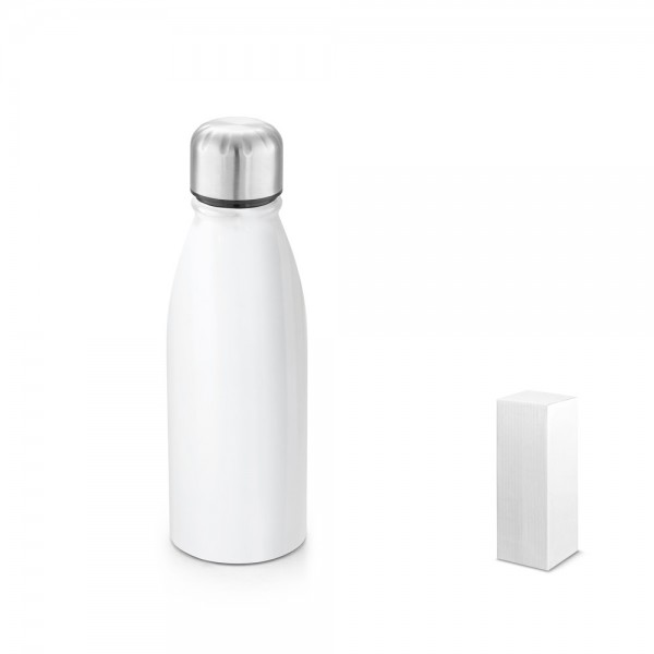 BILLY. Borraccia in alluminio con tappo in acciaio inox per la sublimazione 500 mL