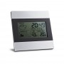 DENE. Stazione meteo da tavolo con schermo LCD in alluminio e ABS