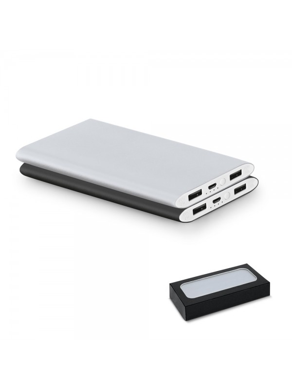 NOBEL. Power bank 7'200 mAh in alluminio riciclato (100% rAL) NOBEL. Power bank 7'200 mAh in alluminio riciclato (100% rAL)