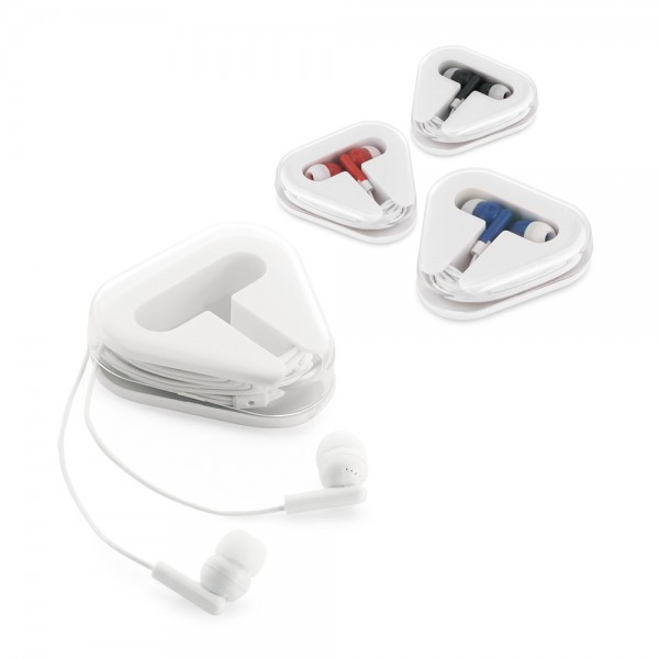 FARADAY. Auricolari con cavo in ABS da 1.25 m