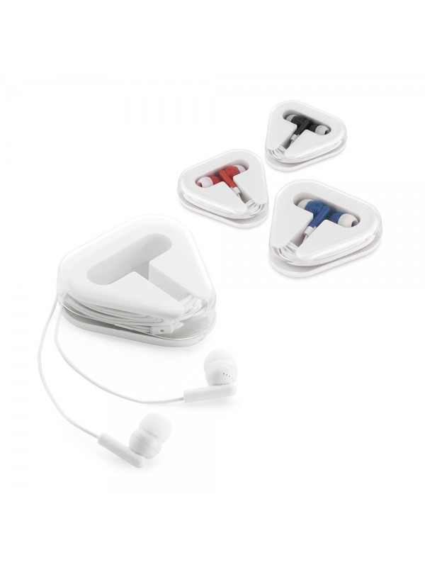 FARADAY. Auricolari con cavo in ABS da 1.25 m FARADAY. Auricolari con cavo in ABS da 1.25 m