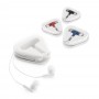 FARADAY. Auricolari con cavo in ABS da 1.25 m