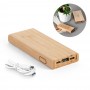 KOHN. Banca di alimentazione da 5'000 mAh in bambù