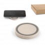 CUVIER. Caricatore wireless Superfast 5W in ABS e fibra di paglia