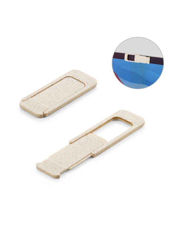 TOWNES. Protettore webcam in fibra di paglia di grano e PP