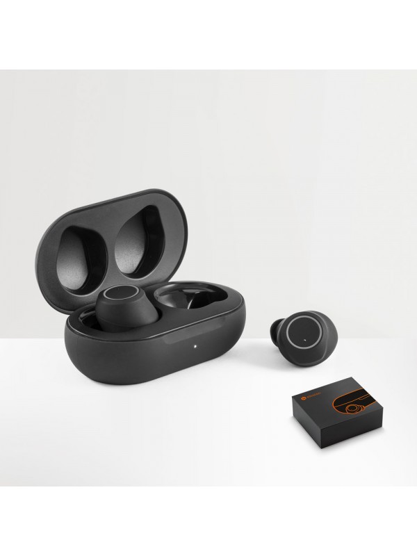 BASS. Auricolari wirelesscon trasmissione BT 5'0 BASS. Auricolari wirelesscon trasmissione BT 5'0