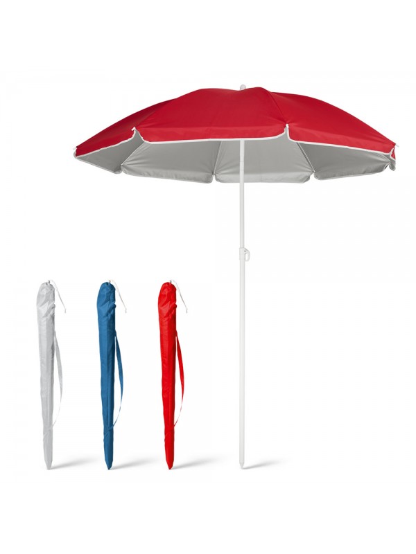 PARANA. Ombrellone reclinabile 210T con rivestimento argentato PARANA. Ombrellone reclinabile 210T con rivestimento argentato