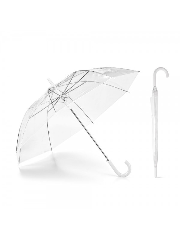 NICHOLAS. Ombrello in POE trasparente con apertura automatica NICHOLAS. Ombrello in POE trasparente con apertura automatica