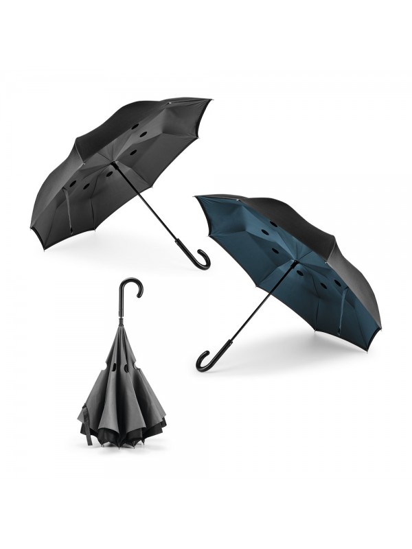 ANGELA. Ombrello reversibile in tessuto pongee 190T ANGELA. Ombrello reversibile in tessuto pongee 190T