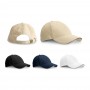 CHRISTOPHE. Cappellino tipo" sandwich" 100% cotone (260 g/m²)