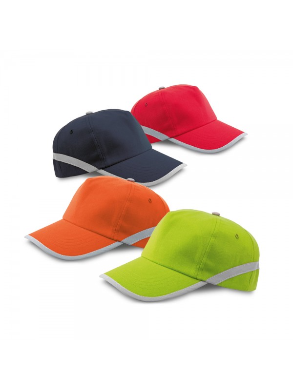 JONES. Cappellino in poliestere con elementi riflettenti JONES. Cappellino in poliestere con elementi riflettenti