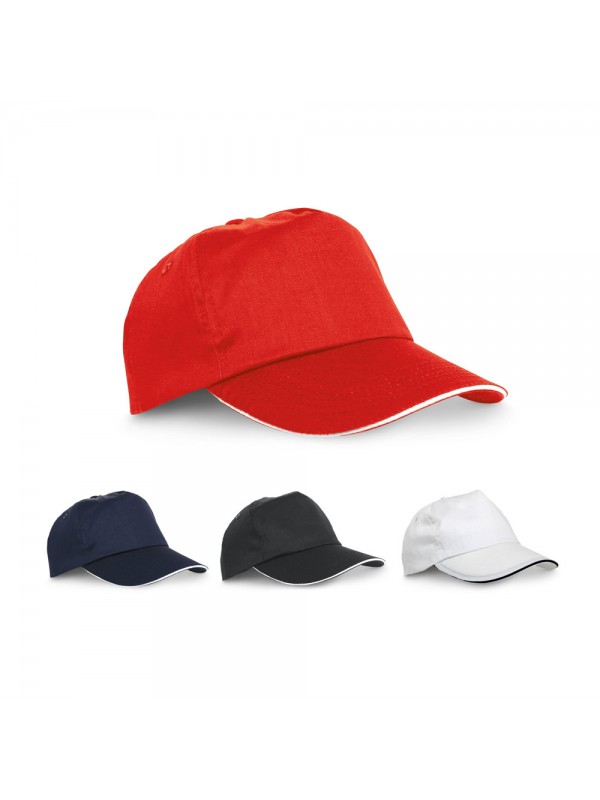 CLAIRE. Cappellino "sandwich" in 100% poliestere