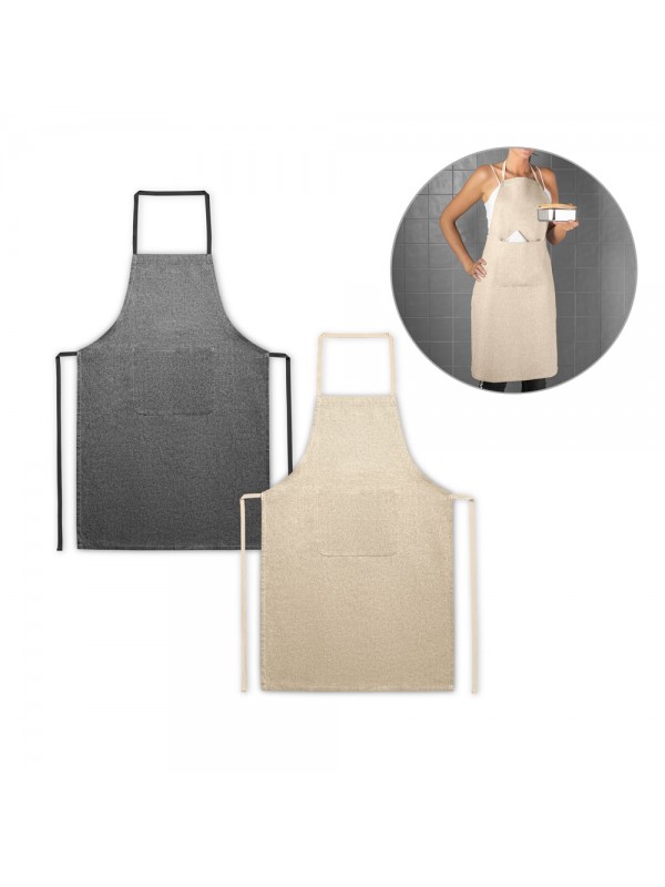 ZIMBRO. Grembiule con cotone riciclato (140 g/m²) ZIMBRO. Grembiule con cotone riciclato (140 g/m²)