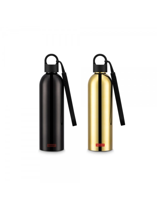 MELIOR STEEL. Doppelwandige Wasserflasche 500ml