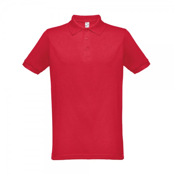 THC BERLIN 3XL. Polo da uomo - Rosso