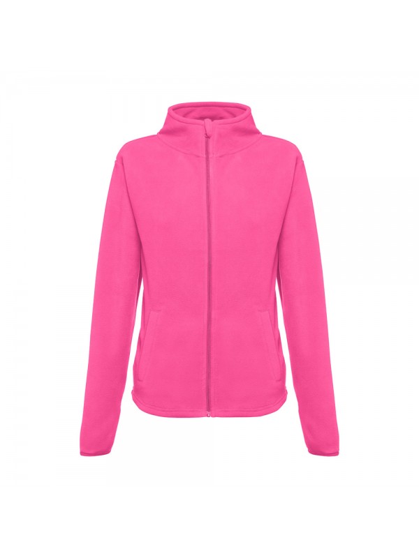 THC HELSINKI WOMEN. Giacca in pile sfiancata in poliestere da donna - Rosa