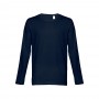 THC BUCHAREST. T-shirt a manica lunga da uomo - Blu