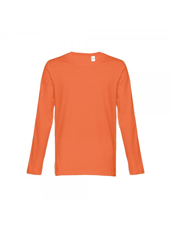 THC BUCHAREST. T-shirt a manica lunga da uomo - Terracotta THC BUCHAREST. T-shirt a manica lunga da uomo - Terracotta