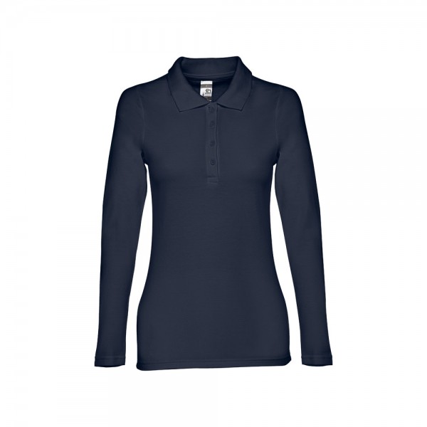 THC BERN WOMEN. Polo a manica lunga da donna - Blu
