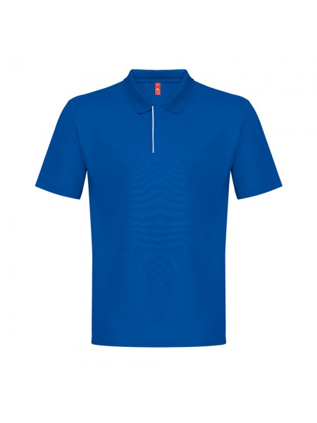 THC DYNAMIC. Polo tecnica da uomo - Blu reale THC DYNAMIC. Polo tecnica da uomo - Blu reale