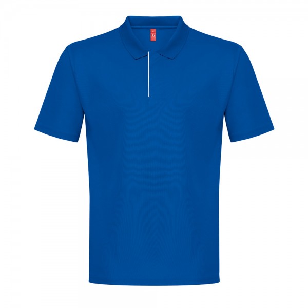 THC DYNAMIC. Polo tecnica da uomo - Blu reale