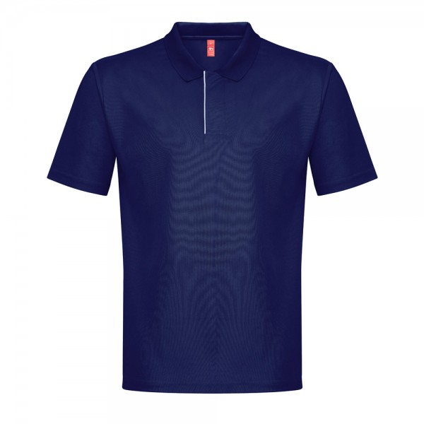 THC DYNAMIC. Polo tecnica da uomo - Blu scuro
