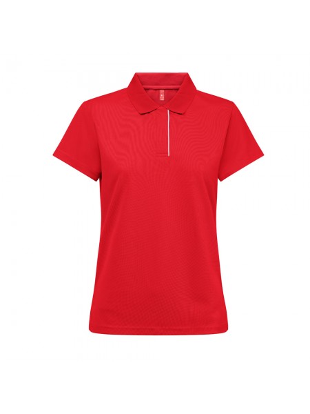 THC DYNAMIC WOMEN. Polo tecnica donna - Rosso THC DYNAMIC WOMEN. Polo tecnica donna - Rosso